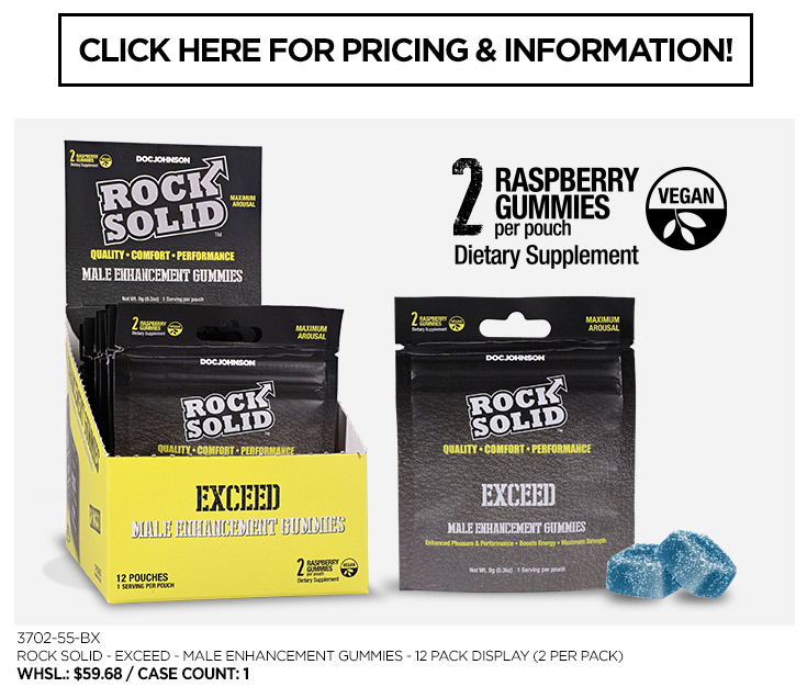 Rock Solid Exceed Gummies Product